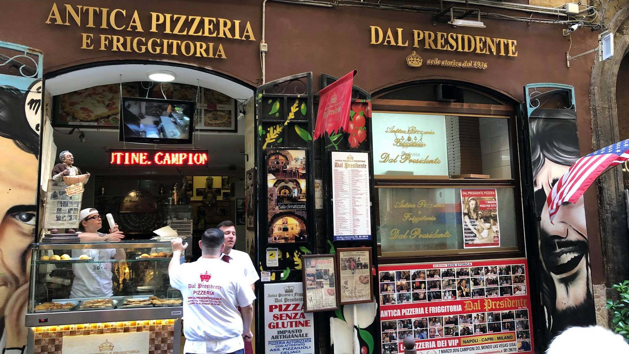 Pizzeria dal Presidente a Napoli